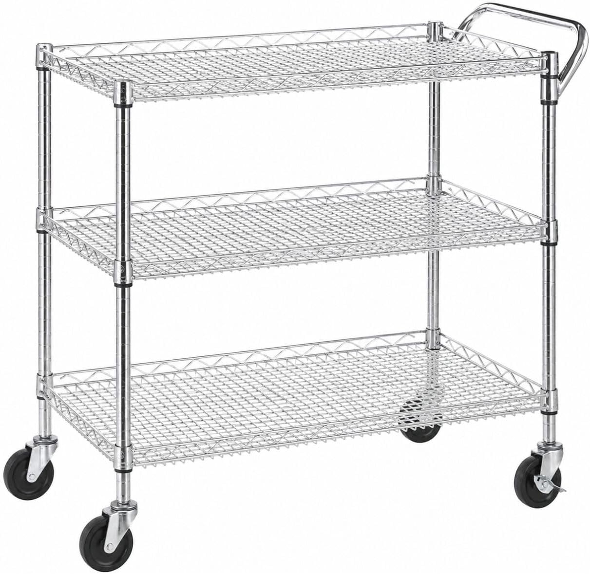 Commercial Kitchen And Bar - Carrito de cocina con ruedas, de