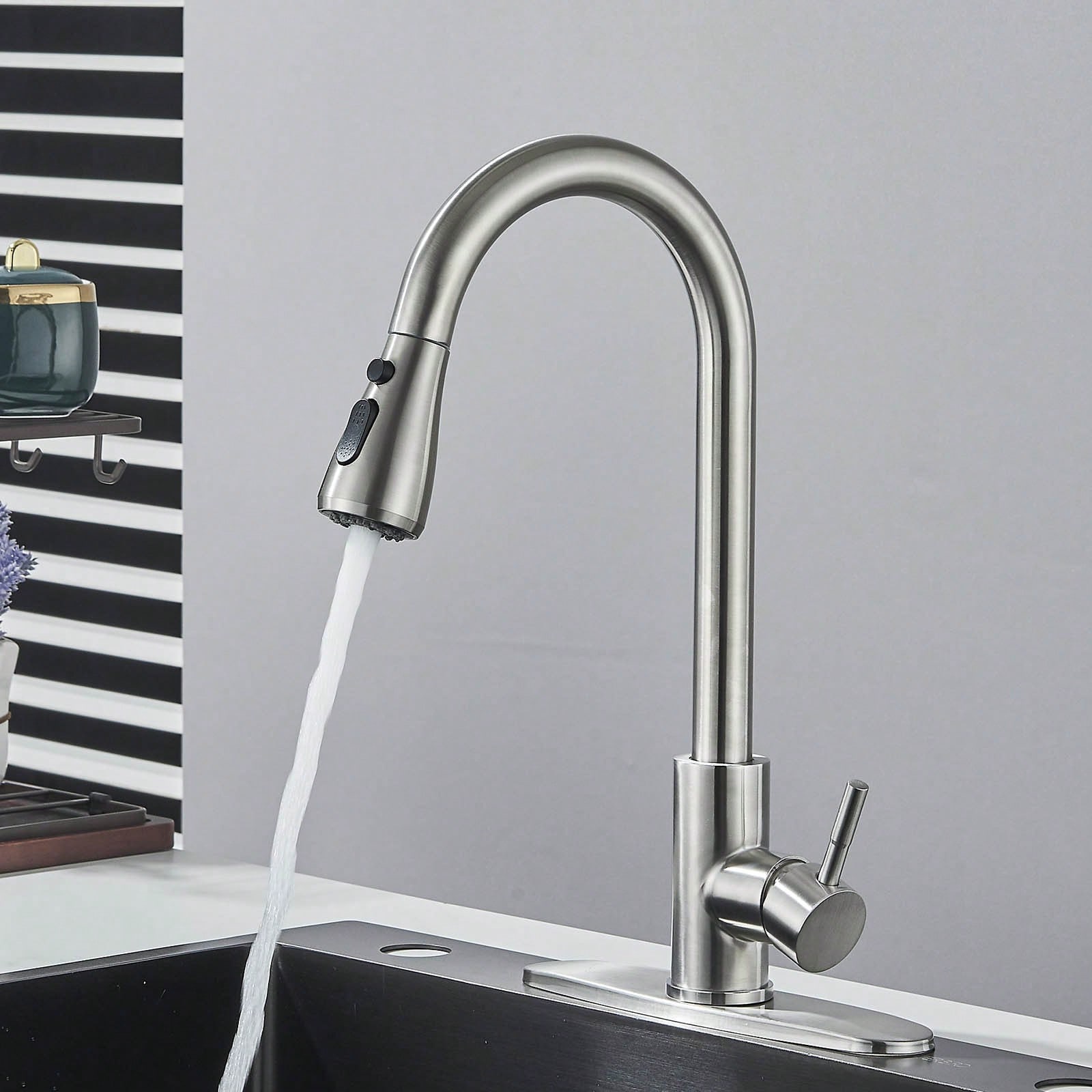Grifo de cocina con rociador e - Commercial Kitchen And Bar reseña y precio